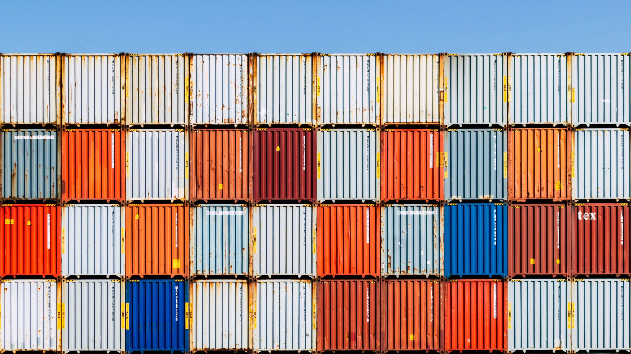 Containerumschlag am Terminal